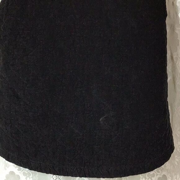 Habitat Clothes To Live In Women Jacket Vest Black Size SM 100% Cotton Courduroy - Picture 12 of 16